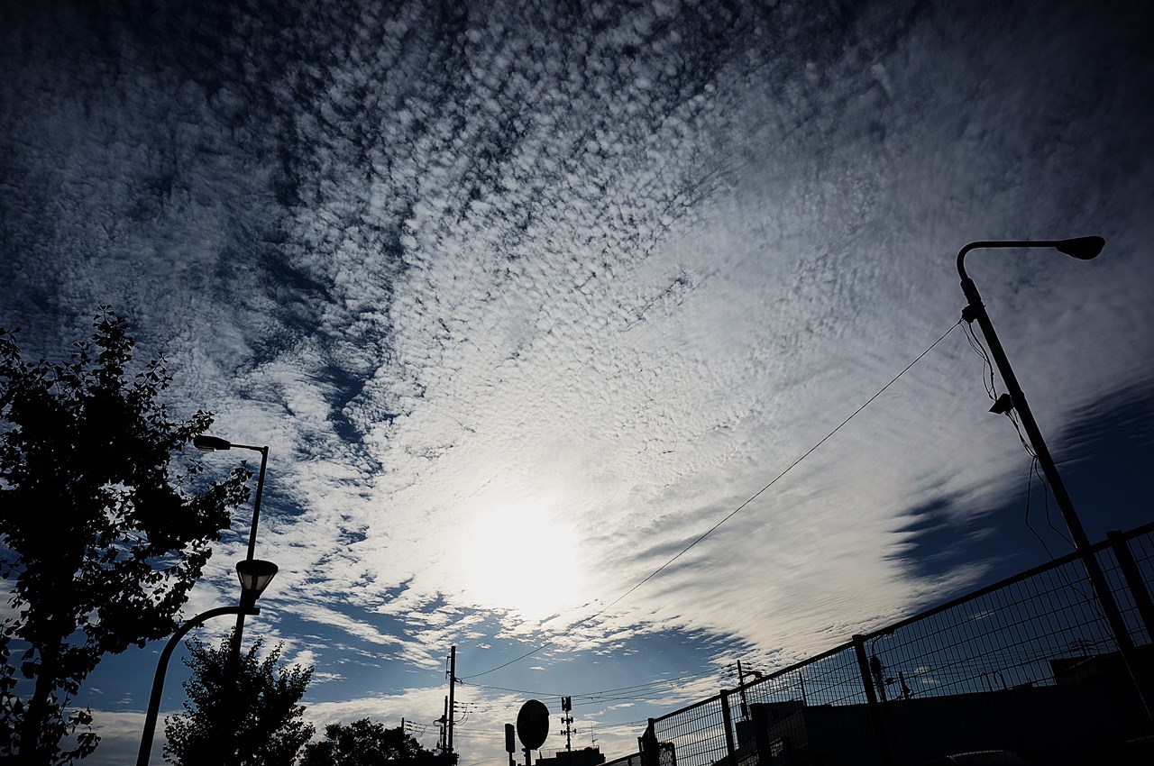 秋の鱗雲