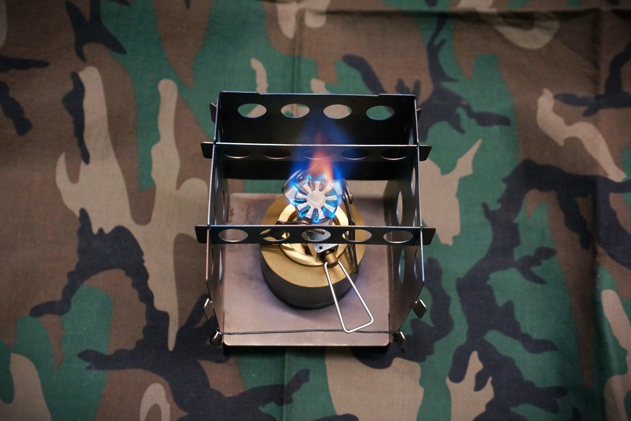 Bushbox Poketstoveのガス化